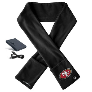 ActionHeat San Francisco 49ers 5V Battery Heated Scarf - Heated