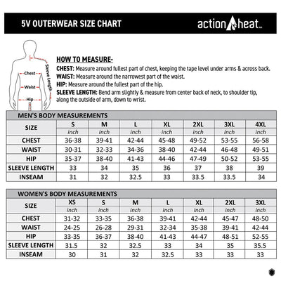 ActionHeat Iowa Hawkeyes 5V Men's Colorblock Puffer Battery Heated Vest - Right