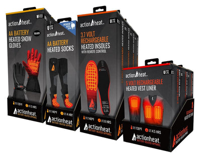 ActionHeat 5V Heated Vest Liner - S/M - 3pk PDQ - Back