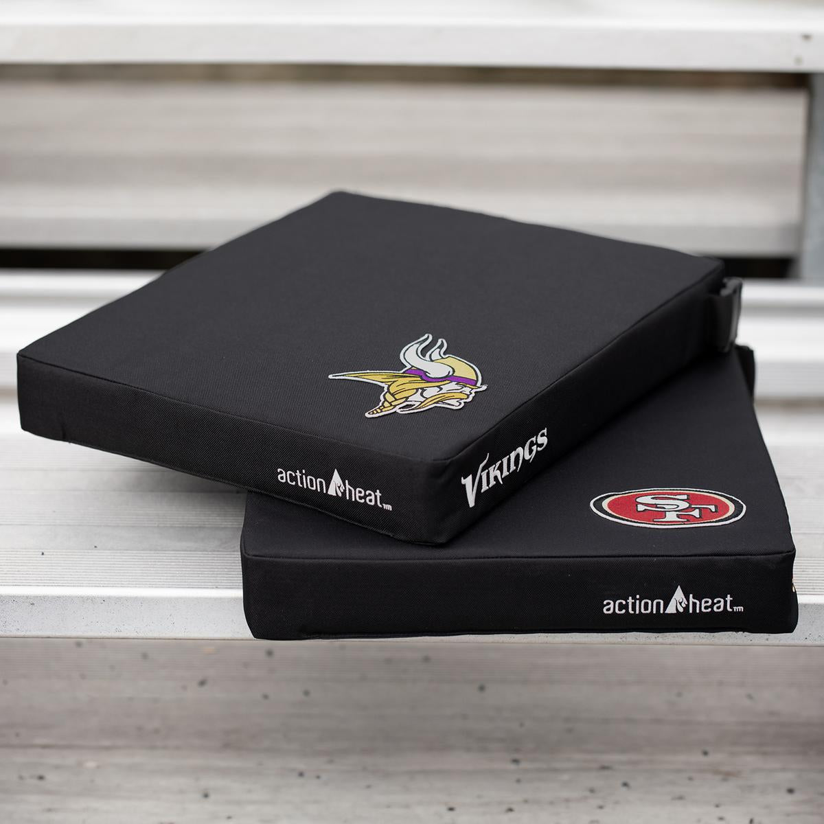ActionHeat Minnesota Vikings 5V Battery Heated Seat Cushion - Info