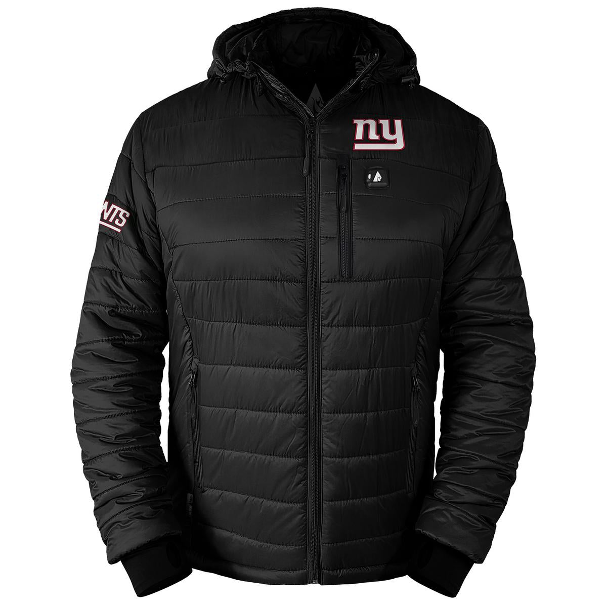 ActionHeat New York Giants 5V Men's Puffer Battery Heated Jacket - Heated