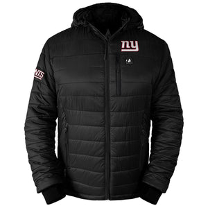 ActionHeat New York Giants 5V Men's Puffer Battery Heated Jacket - Heated