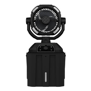 AlphaCool Portable Misting Bucket Fan - Heated