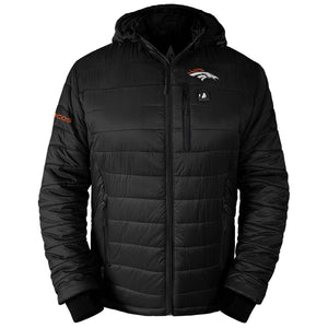 ActionHeat Denver Broncos 5V Men's Puffer Battery Heated Jacket - Heated