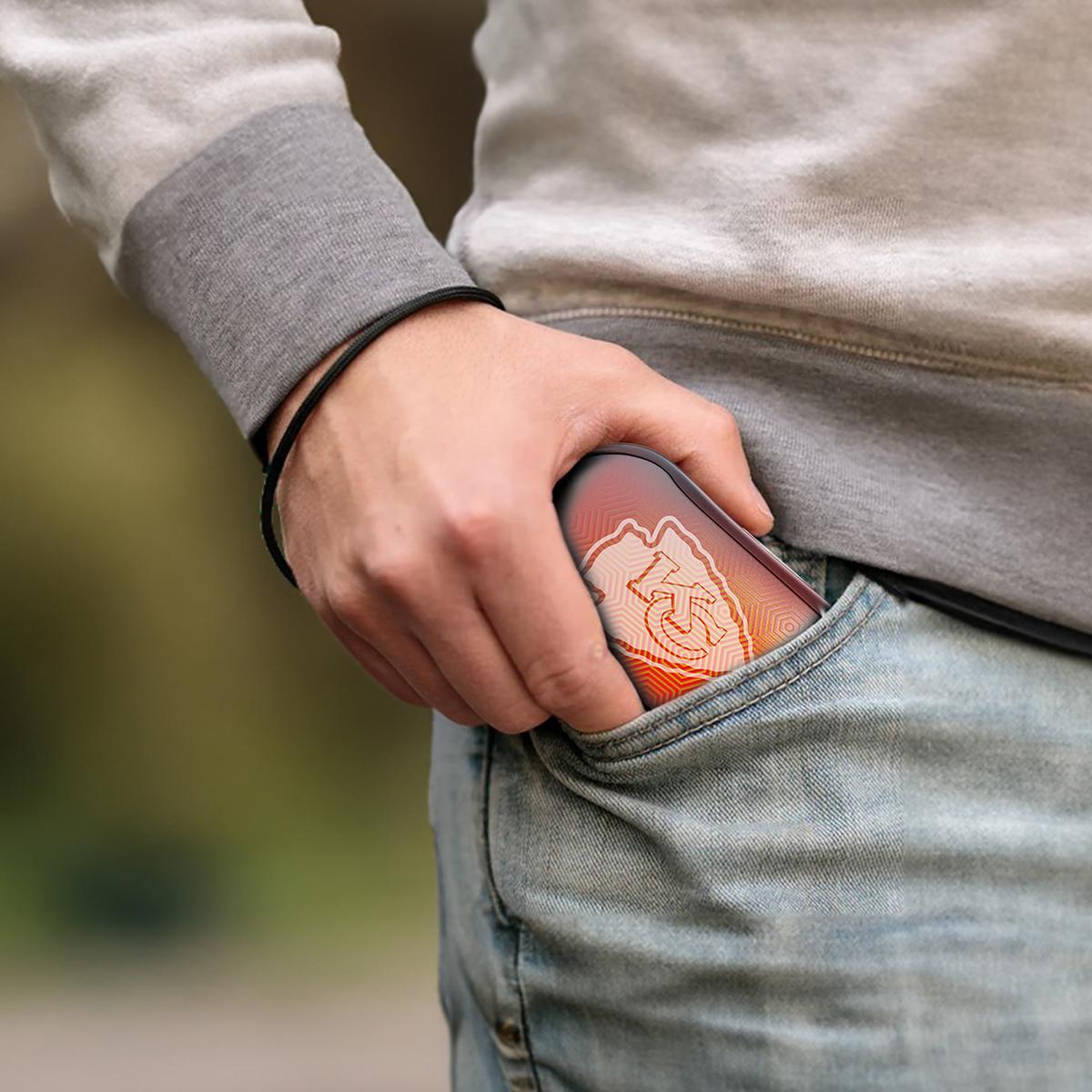ActionHeat Kansas City Chiefs Rechargeable Hand Warmer - Info