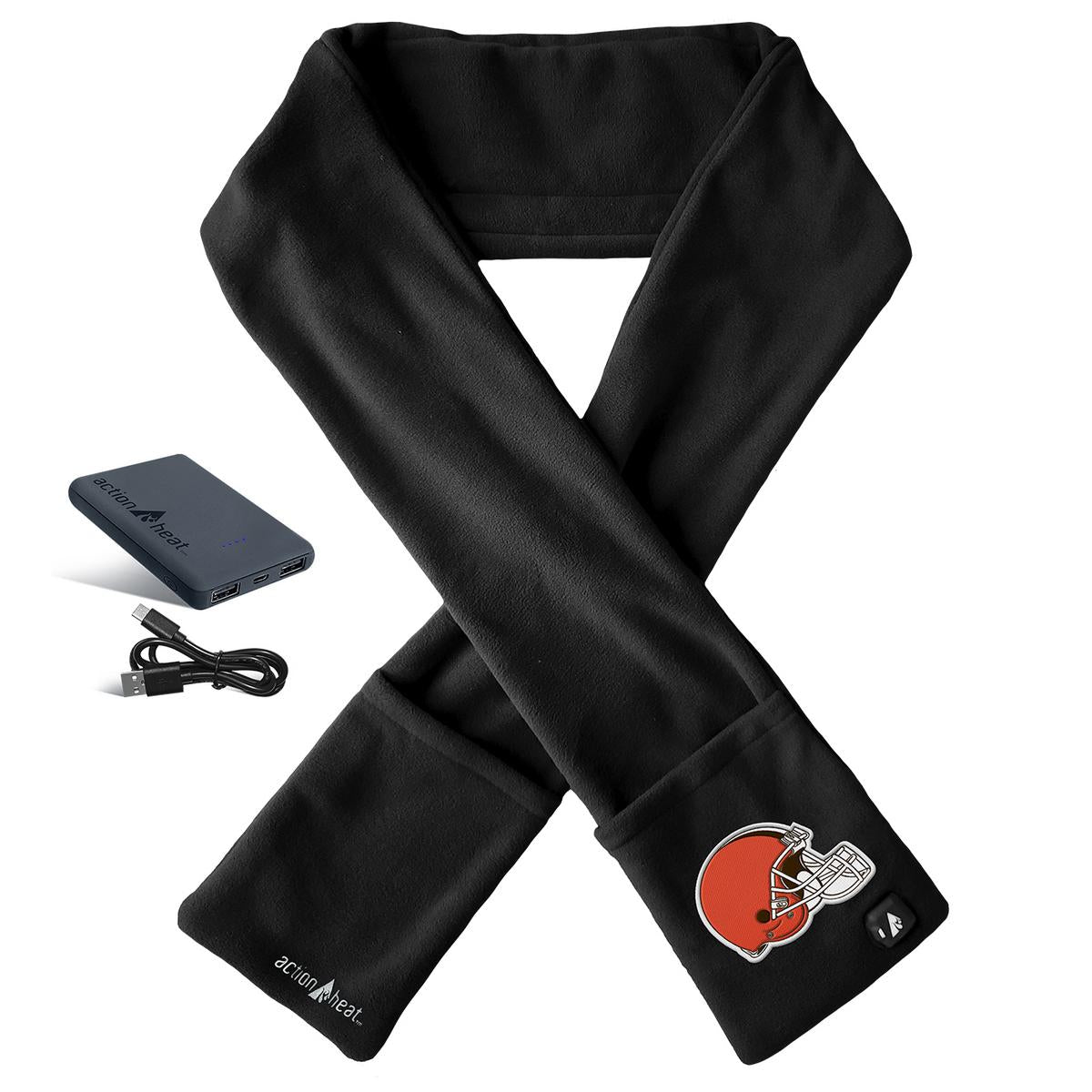 ActionHeat Cleveland Browns 5V Battery Heated Scarf - Heated
