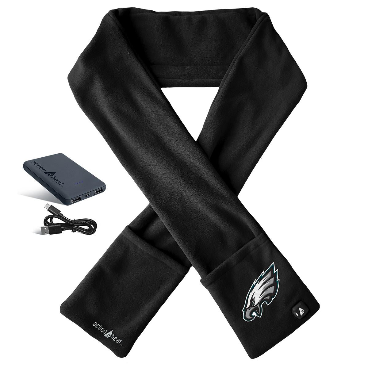 ActionHeat Philadelphia Eagles 5V Battery Heated Scarf - Heated