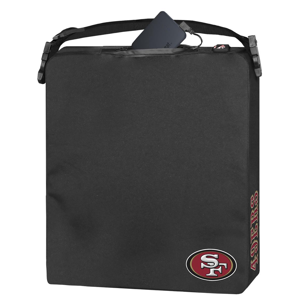 ActionHeat San Francisco 49ers 5V Battery Heated Seat Cushion - Heated
