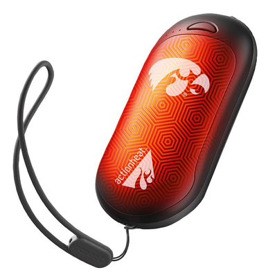 ActionHeat Iowa Hawkeyes Rechargeable Hand Warmer - Front