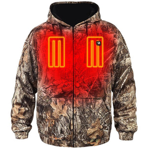 Open Box ActionHeat 5V Battery Heated Hunting Hoodie Sweatshirt - Front
