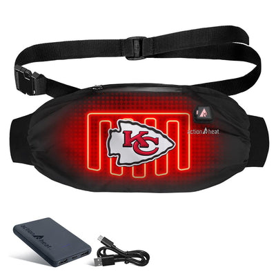 ActionHeat Kansas City Chiefs 5V Battery Heated Hand Muff - Right
