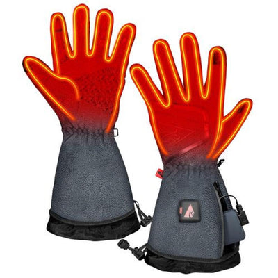 Open Box ActionHeat 5V Women's Slim Fit Fleece Heated Gloves - Heated