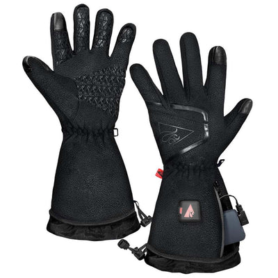 Open Box ActionHeat 5V Women's Slim Fit Fleece Heated Gloves - Back