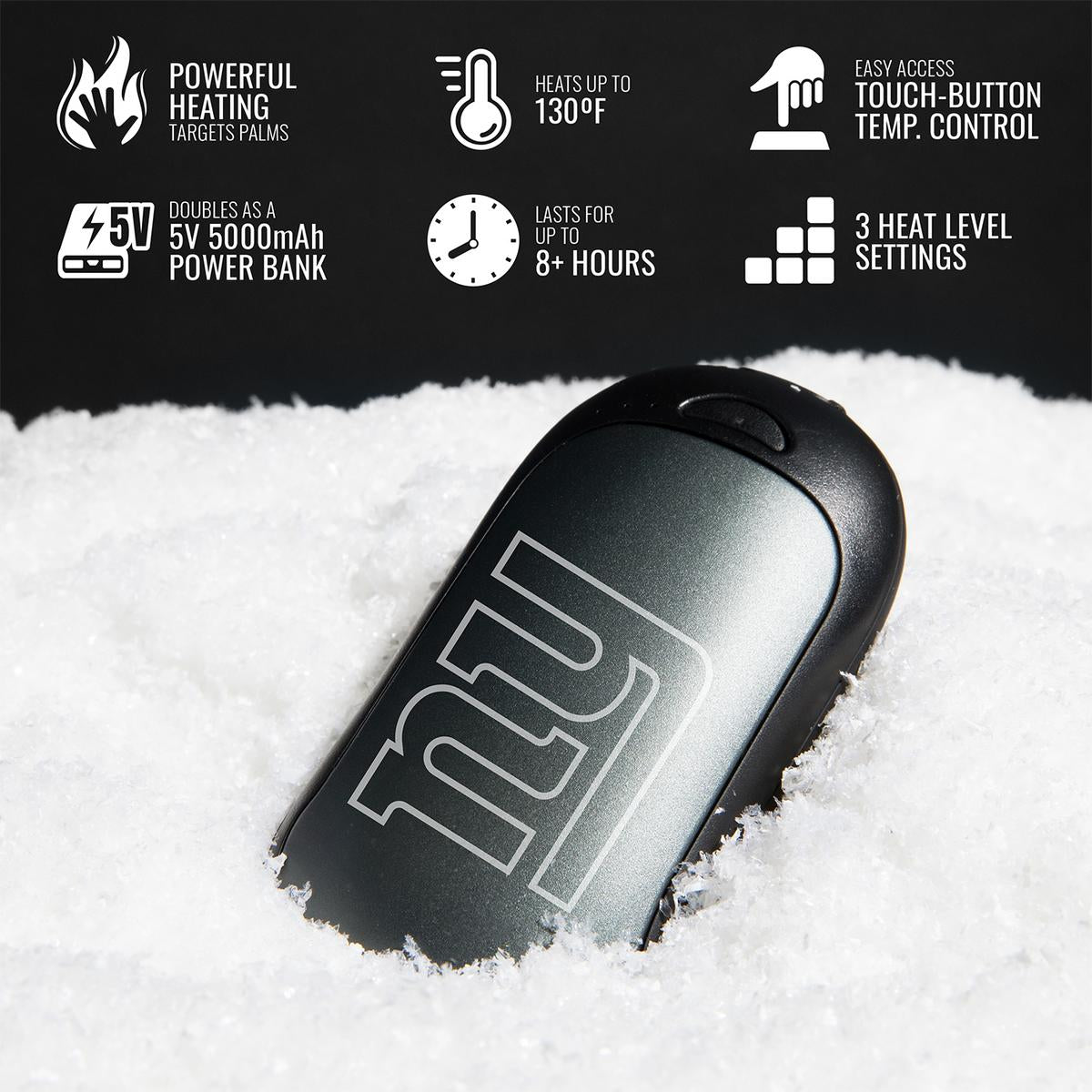 ActionHeat New York Giants Rechargeable Hand Warmer - Full Set
