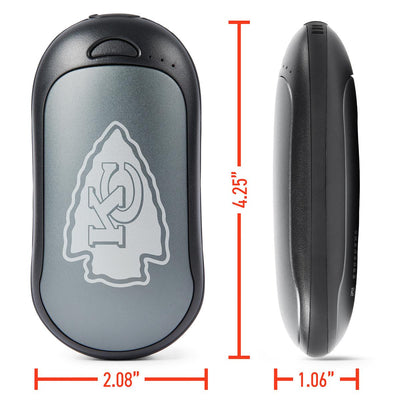 ActionHeat Kansas City Chiefs Rechargeable Hand Warmer - Battery