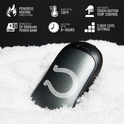 ActionHeat Indianapolis Colts Rechargeable Hand Warmer - Full Set