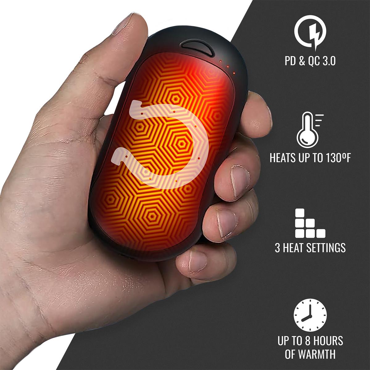 ActionHeat Indianapolis Colts Rechargeable Hand Warmer - Back