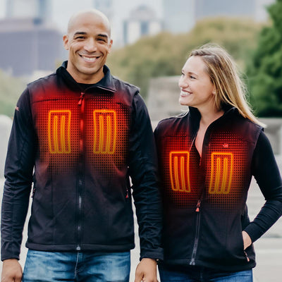 ActionHeat San Francisco 49ers 5V Men's Softshell Battery Heated Vest - Info