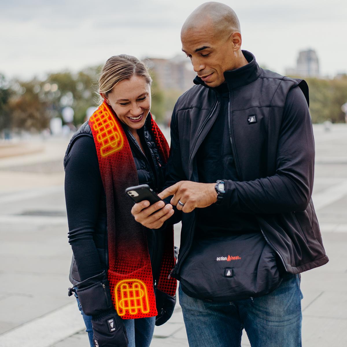 ActionHeat Kansas City Chiefs 5V Battery Heated Scarf - Info