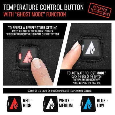 Chaussettes chauffantes en coton ActionHeat 5 V à batterie, boîte ouverte