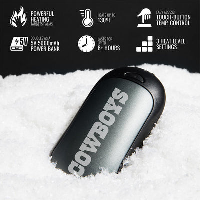 ActionHeat Dallas Cowboys Rechargeable Hand Warmer - Full Set