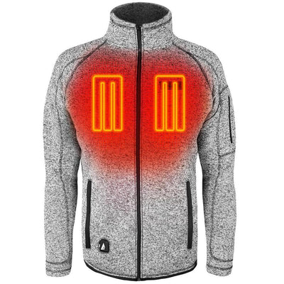 Open Box ActionHeat 5V Men's Battery Heated Sweater Jacket - Heated
