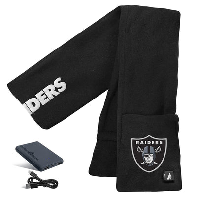 ActionHeat Las Vegas Raiders 5V Battery Heated Scarf - Back