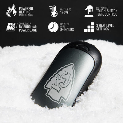 ActionHeat Kansas City Chiefs Rechargeable Hand Warmer - Full Set
