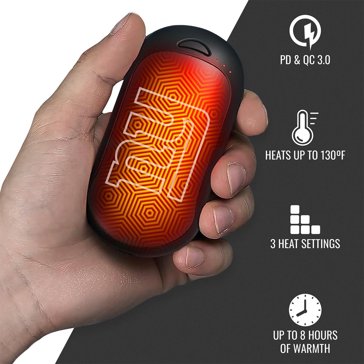ActionHeat New York Giants Rechargeable Hand Warmer - Back