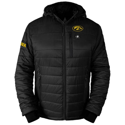 ActionHeat Iowa Hawkeyes 5V Men's Puffer Battery Heated Jacket - Heated