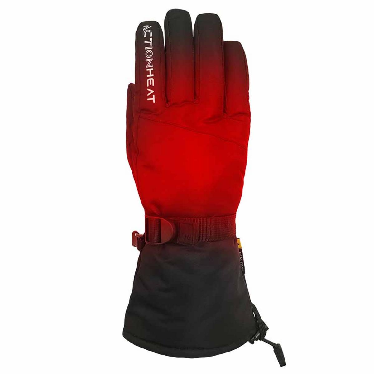 Open Box ActionHeat Men's AA Battery Heated Snow Gloves 2.0 - Back
