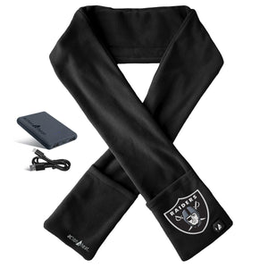 ActionHeat Las Vegas Raiders 5V Battery Heated Scarf - Heated