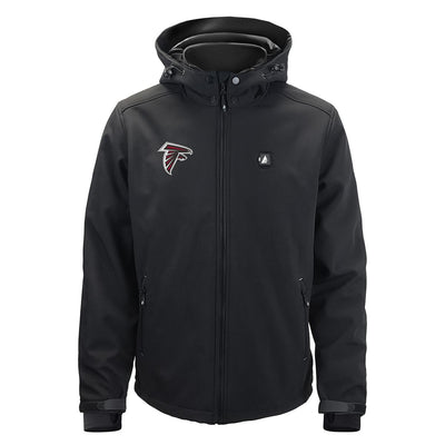 ActionHeat Atlanta Falcons 5V Men's Softshell Battery Heated Jacket - Heated
