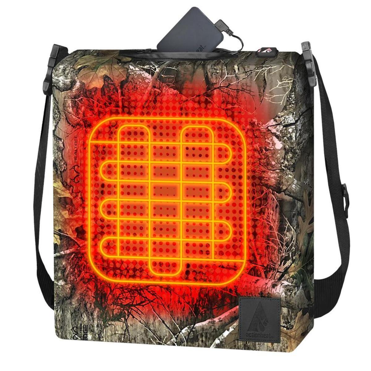 Open Box ActionHeat 5V Hunting Camo Heated Seat Cushion - Size