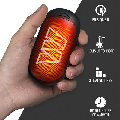 ActionHeat Washington Commanders Rechargeable Hand Warmer - Back