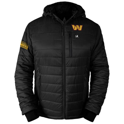 ActionHeat Washington Commanders 5V Men's Puffer Battery Heated Jacket - Heated
