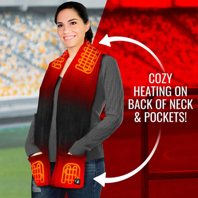 ActionHeat Pittsburgh Steelers 5V Battery Heated Scarf - Right