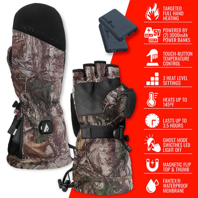 ActionHeat 5V Women's Battery Heated Hunting Glomitts - Info
