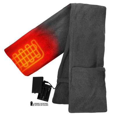 ActionHeat AA Battery Heated Fleece Scarf - Back