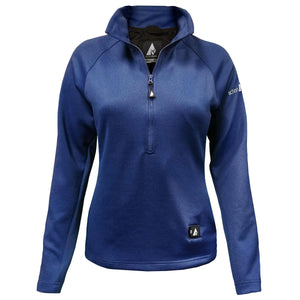 ActionHeat 5V Women's 1/2 Zip Pullover Battery Heated Shirt - Heated