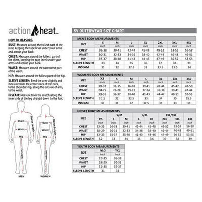 Open Box ActionHeat 5V Men's Battery Heated Rain Jacket - Battery