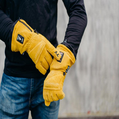 Open Box ActionHeat 7V Rugged Leather Heated Work Gloves - Info