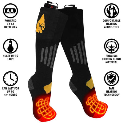 Open Box ActionHeat AA Heated Socks - Full Set