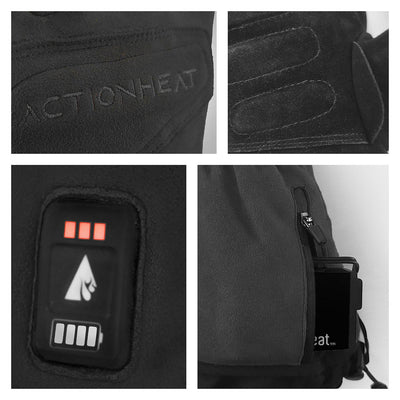 ActionHeat 7V Rugged Leather Heated Work Gloves - Right