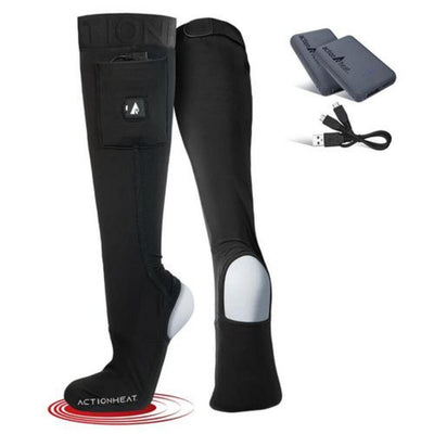Open Box ActionHeat 5V Battery Heated Sock Liner Cover - Heated