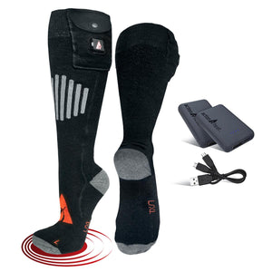 ActionHeat 5V Wool Battery Heated Socks - Heated