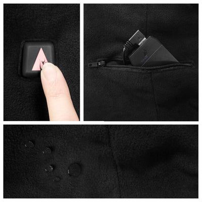Open Box ActionHeat 5V Battery Heated Fleece Scarf - Full Set