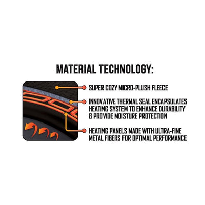 Open Box ActionHeat AA Battery Heated Slippers - Right