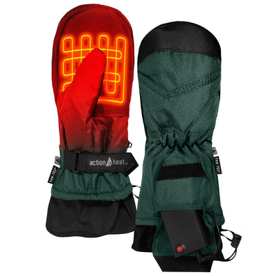 ActionHeat AA Battery Heated Mittens - Back