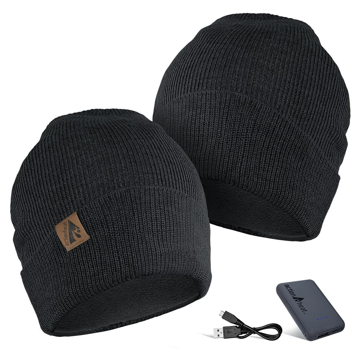 ActionHeat 5V Battery Heated Knit Hat - Back